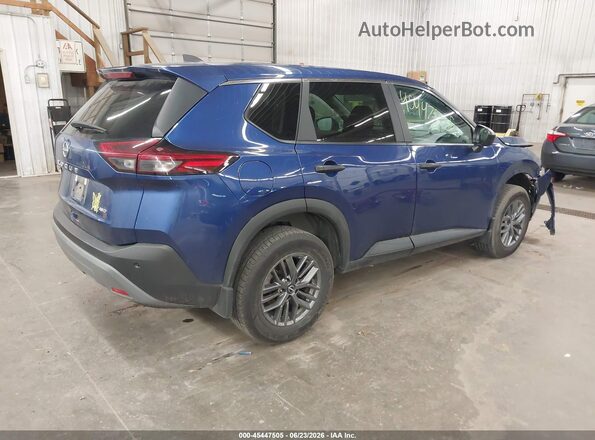 5N1BT3AB7PC771738 2023 NISSAN ROGUE Blue Задня права чверть
