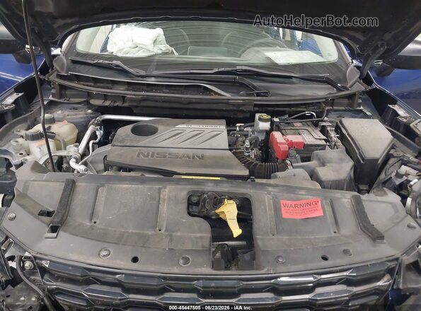 5N1BT3AB7PC771738 2023 NISSAN ROGUE Blue Вид ззаду