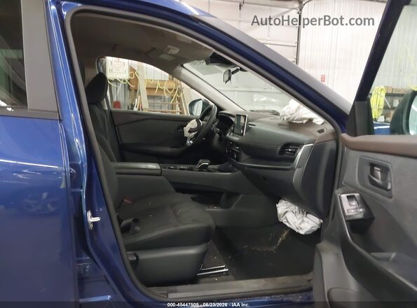5N1BT3AB7PC771738 2023 NISSAN ROGUE Blue Вид салону спереду