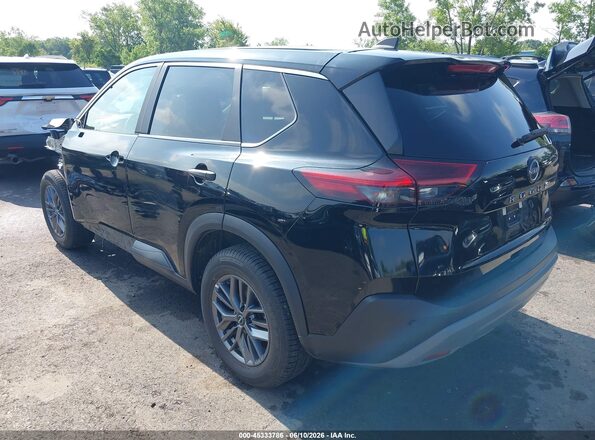 5N1BT3AB7PC857261 2023 NISSAN ROGUE Черный Задняя левая четверть