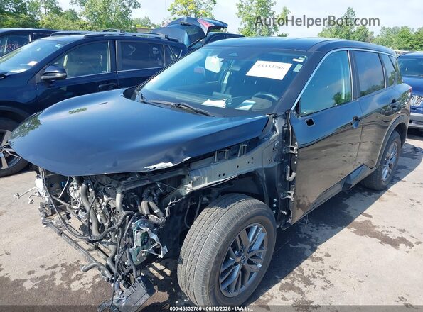 5N1BT3AB7PC857261 2023 NISSAN ROGUE Черный Передняя левая четверть
