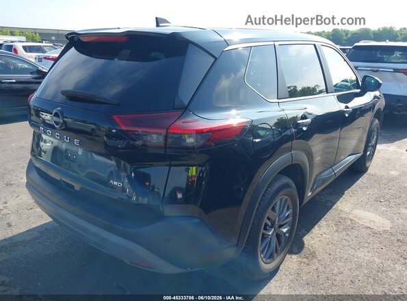 5N1BT3AB7PC857261 2023 NISSAN ROGUE Черный Задняя правая четверть