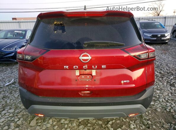 5N1BT3AB7PC921024 2023 NISSAN ROGUE Burn Vista trasera