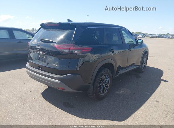 5N1BT3AB8PC753927 2023 NISSAN ROGUE Black Հետևի աջ