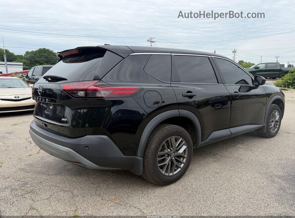 5N1BT3AB8PC775071 2023 NISSAN ROGUE Black Задня права чверть