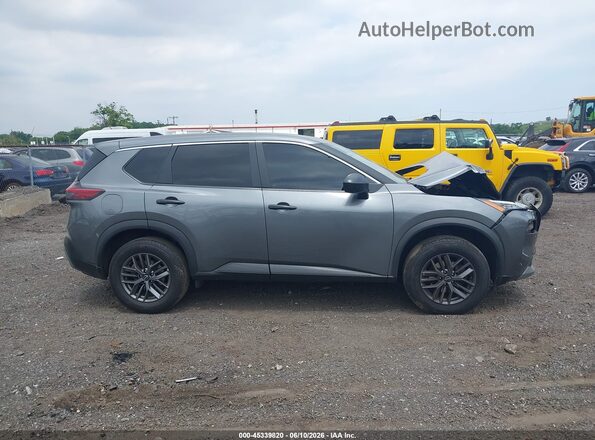 5N1BT3AB8PC815360 2023 NISSAN ROGUE Gray უკანა სალონის ხედი