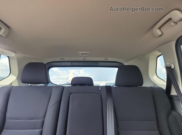 5N1BT3AB8SC789920 2025 NISSAN ROGUE Gray Rear seats view