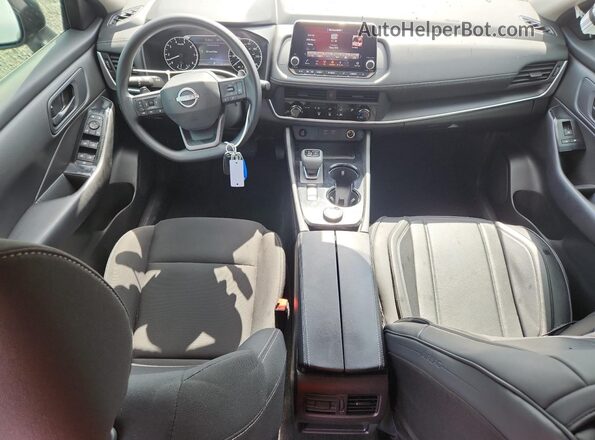 5N1BT3AB8SC789920 2025 NISSAN ROGUE Gray Dashboard view