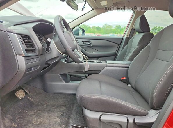 5N1BT3ABXSC763108 2025 NISSAN ROGUE Red Front interior view