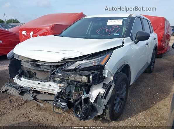 5N1BT3ABXSC818804 2025 NISSAN ROGUE White Vista tres cuartos delantera izquierda