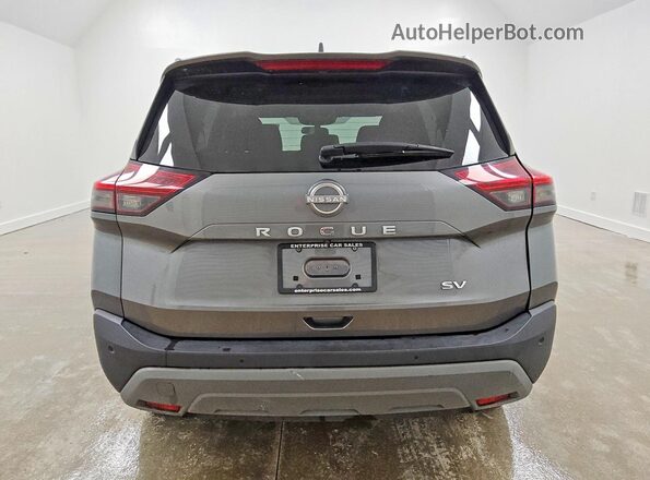 5N1BT3BA0PC796552 2023 NISSAN ROGUE Gray Вид ззаду