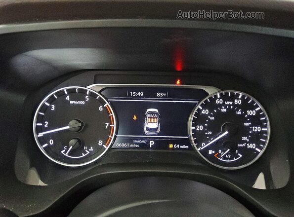 5N1BT3BA0PC796552 2023 NISSAN ROGUE Gray Вид щитка приладів