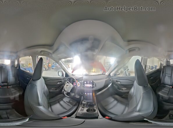 5N1BT3BA0RC714144 2024 NISSAN ROGUE Red Панорамний вид салону 360°