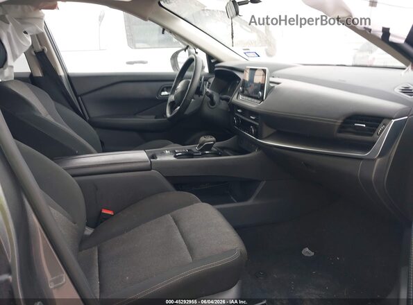 5N1BT3BA0SC787813 2025 NISSAN ROGUE Gray წინა სალონის ხედი