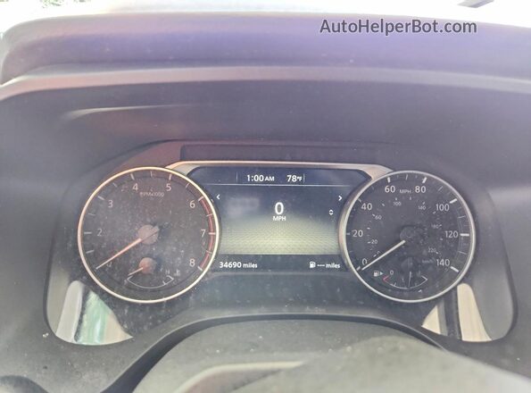 5N1BT3BA0SC796527 2025 NISSAN ROGUE Silver ხელსაწყოთა პანელის ხედი