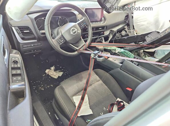 5N1BT3BA0SC796527 2025 NISSAN ROGUE Silver წინა პანელის ხედი