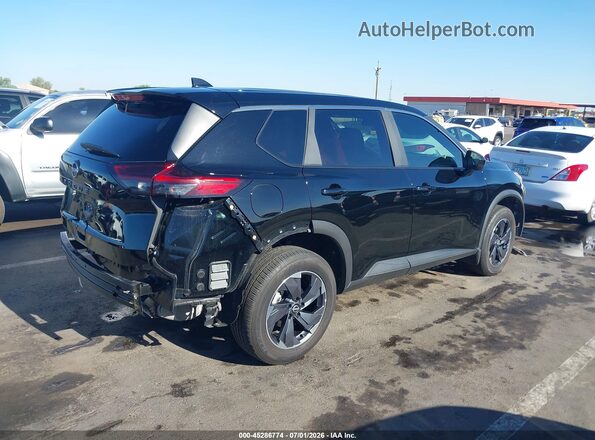 5N1BT3BA0SC839036 2025 NISSAN ROGUE Черный Задняя правая четверть