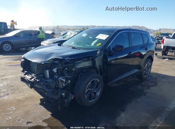 5N1BT3BA0SC839036 2025 NISSAN ROGUE Черный Передняя левая четверть