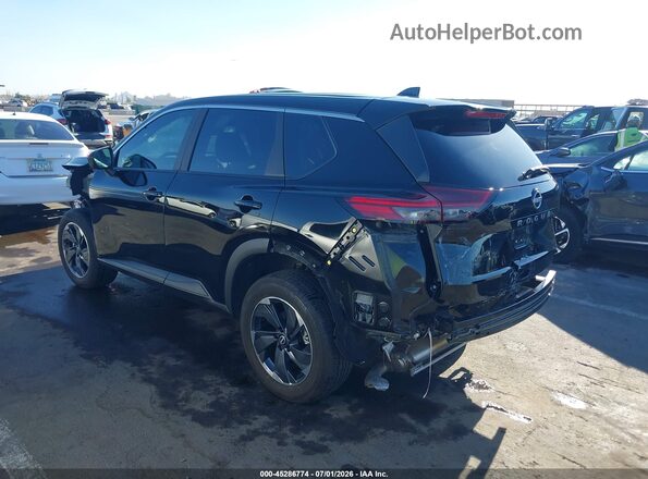 5N1BT3BA0SC839036 2025 NISSAN ROGUE Черный Задняя левая четверть
