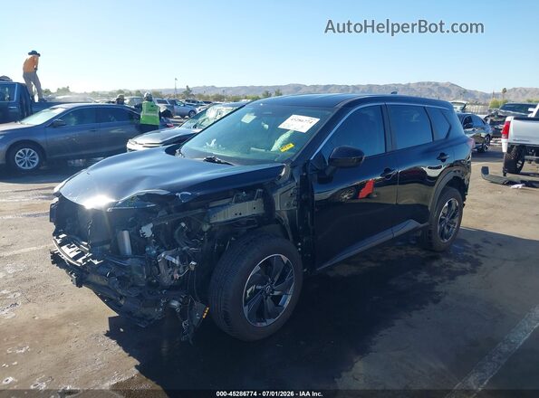 5N1BT3BA0SC839036 2025 NISSAN ROGUE Черный Вид спереди
