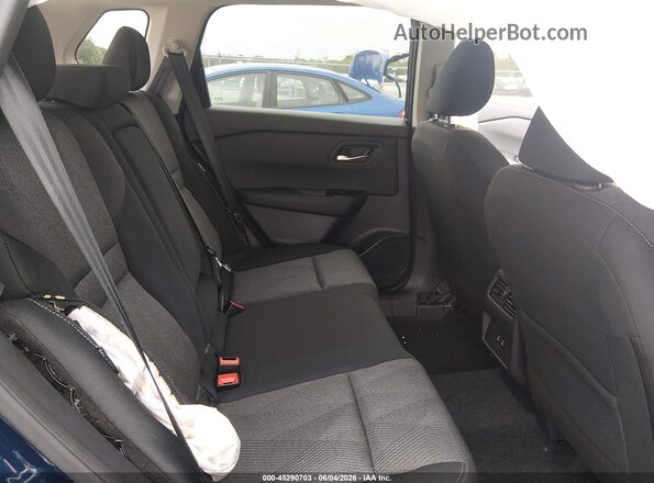 5N1BT3BA0TC690340 2026 NISSAN ROGUE Blue Widok naklejki z numerem VIN