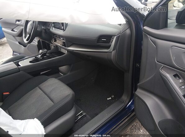 5N1BT3BA0TC690340 2026 NISSAN ROGUE Blue Widok wnętrza z przodu