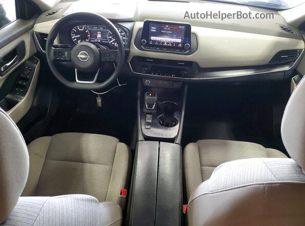 5N1BT3BA1PC770932 2023 NISSAN ROGUE Black Widok deski rozdzielczej