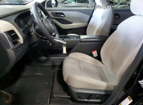 5N1BT3BA1PC770932 2023 NISSAN ROGUE Black Widok wnętrza z przodu