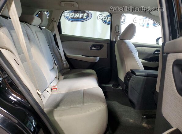 5N1BT3BA1PC770932 2023 NISSAN ROGUE Black Widok wnętrza z tyłu