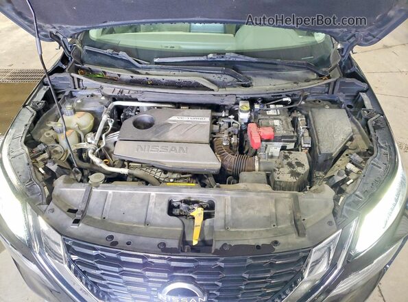 5N1BT3BA1PC770932 2023 NISSAN ROGUE Black Widok komory silnika
