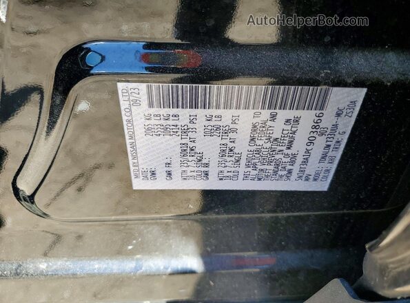 5N1BT3BA1PC903866 2023 NISSAN ROGUE Black 