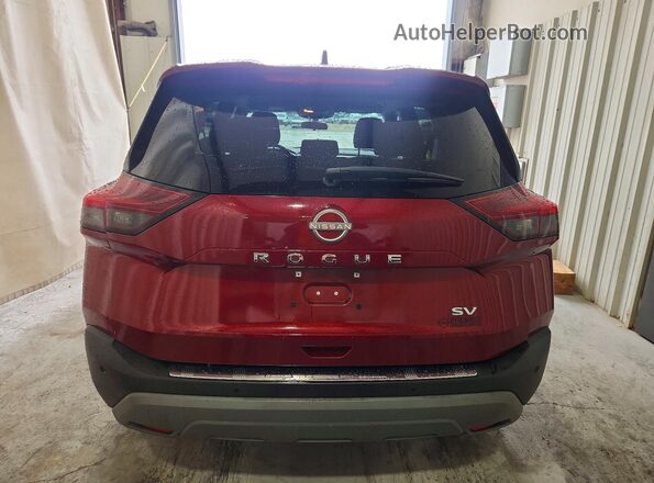 5N1BT3BA1PC910347 2023 NISSAN ROGUE Красный 