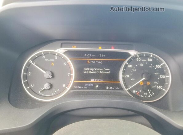 5N1BT3BA1PC924068 2023 NISSAN ROGUE White Vista del cuadro de instrumentos