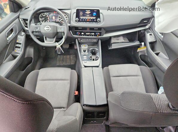 5N1BT3BA1TC730473 2026 NISSAN ROGUE Blue წინა პანელის ხედი
