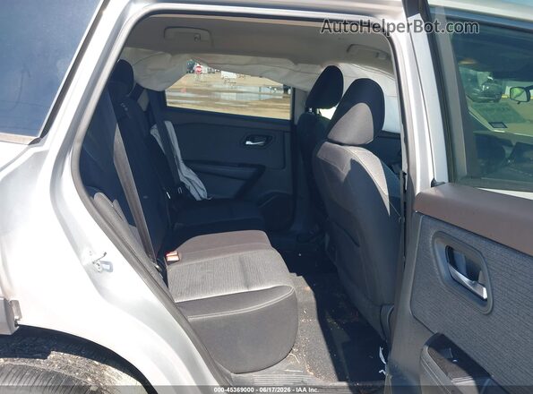 5N1BT3BA2NC672988 2022 NISSAN ROGUE Silver Vista de la etiqueta del VIN