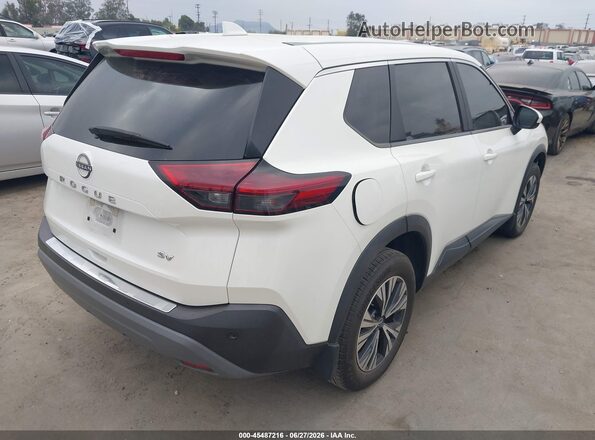 5N1BT3BA2PC859134 2023 NISSAN ROGUE White Задня права чверть