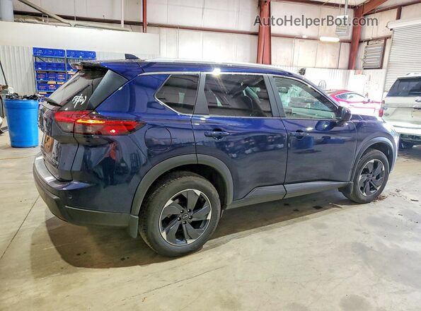 5N1BT3BA2RC744911 2024 NISSAN ROGUE Blue Հետևի աջ