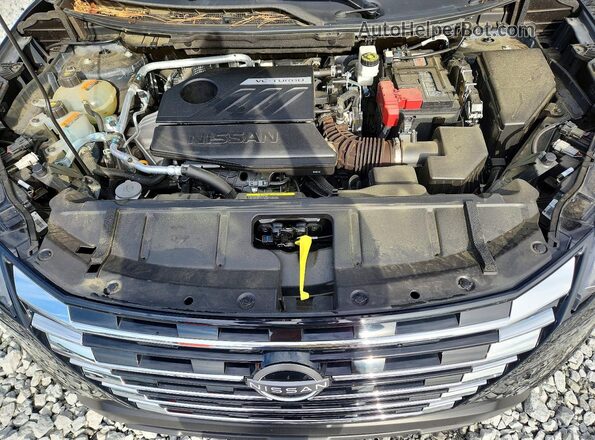 5N1BT3BA2SC864116 2025 NISSAN ROGUE Black Вид задньої частини салону