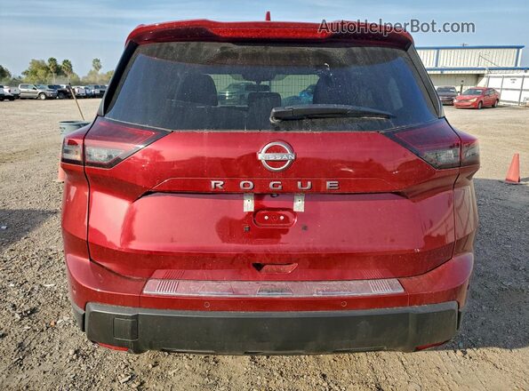 5N1BT3BA2TC716842 2026 NISSAN ROGUE Maroon Widok z tyłu
