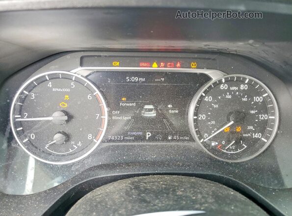 5N1BT3BA3PC788865 2023 NISSAN ROGUE Gray Instrument cluster view