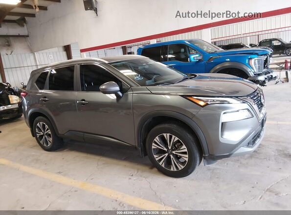 5N1BT3BA3PC826434 2023 NISSAN ROGUE Серый Вид задней части салона