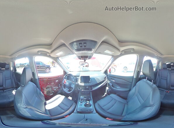 5N1BT3BA3SC672137 2025 NISSAN ROGUE Red Vista interior de 360 grados