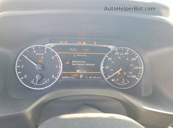 5N1BT3BA3SC796599 2025 NISSAN ROGUE White Vista del cuadro de instrumentos