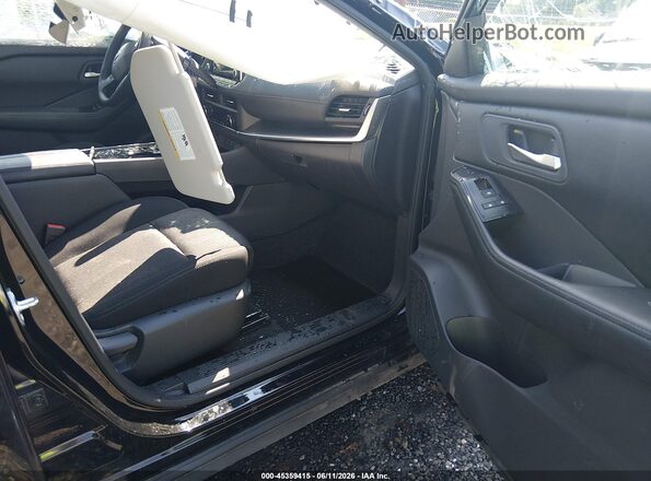 5N1BT3BA3SC870491 2025 NISSAN ROGUE Black წინა სალონის ხედი