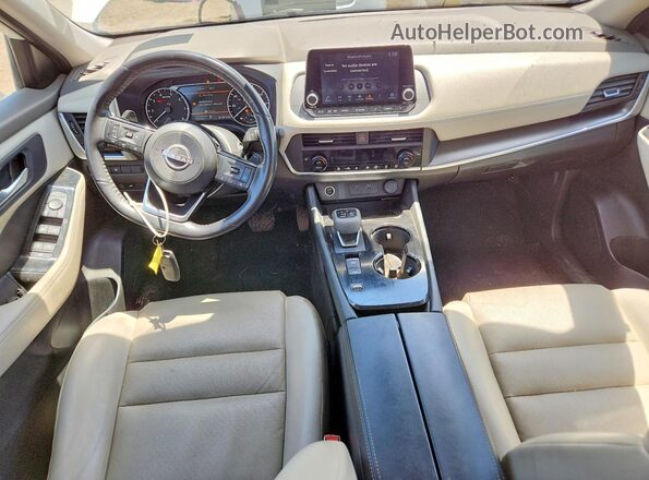 5N1BT3BA4PC823767 2023 NISSAN ROGUE White Dashboard view