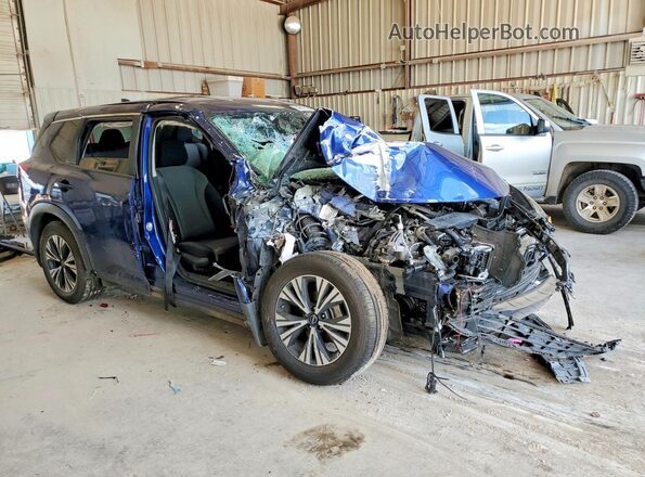 5N1BT3BA4PC860107 2023 NISSAN ROGUE Blue Przód prawy