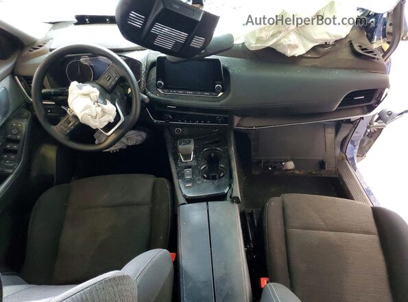 5N1BT3BA4PC860107 2023 NISSAN ROGUE Blue Widok deski rozdzielczej