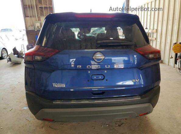 5N1BT3BA4PC860107 2023 NISSAN ROGUE Blue Widok z tyłu