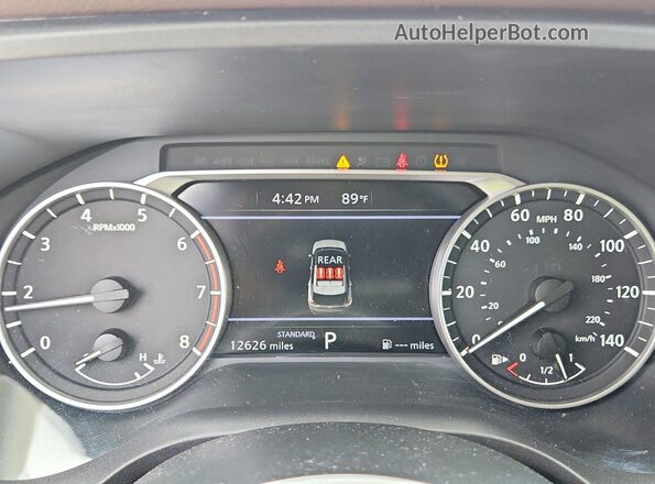 5N1BT3BA4PC915428 2023 NISSAN ROGUE Silver Widok zestawu wskaźników