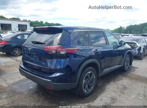 5N1BT3BA4RC670164 2024 NISSAN ROGUE Blue Trasero derecho